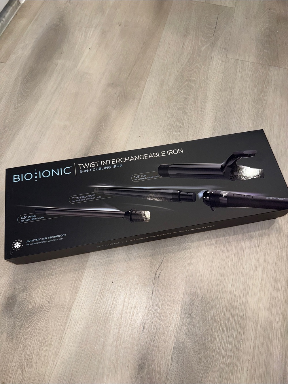 Bio Ionic Twist Interchangeable Iron 3-in-1 Curling Iron